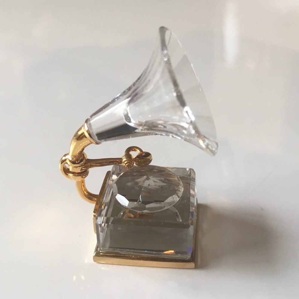 Swarovski Gramophone Record Player